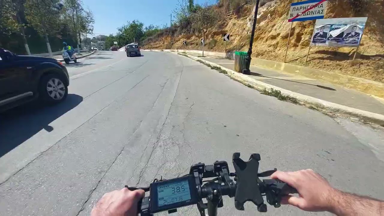 Fiido L3 ride 1500w to the beach 45km/h