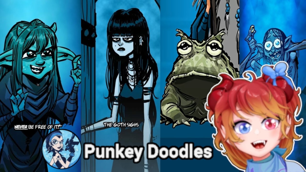 ADHD Vtuber Always Loves MORE Punkey Doodles Reaction