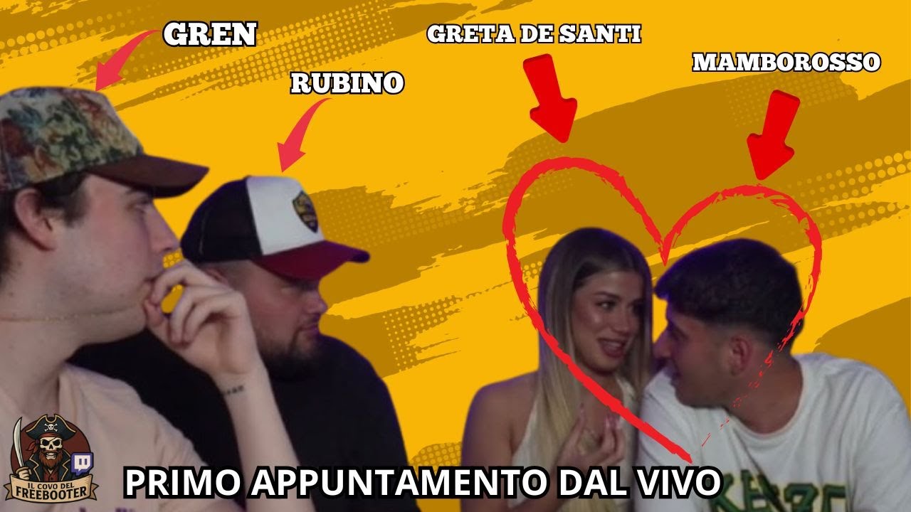 PRIMO APPUNTAMENTO GRETA DE SANTI E MAMBOROSSO (DAL VIVO)!!!
