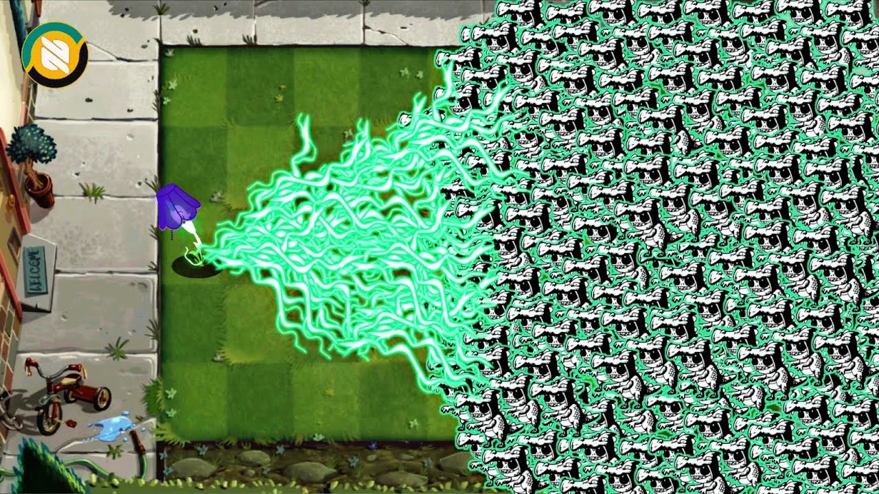 Pvz 2 Every 100 Plants Max Level Vs 200 Imp Dragon Zombie !! Plants Vs Zombies 2