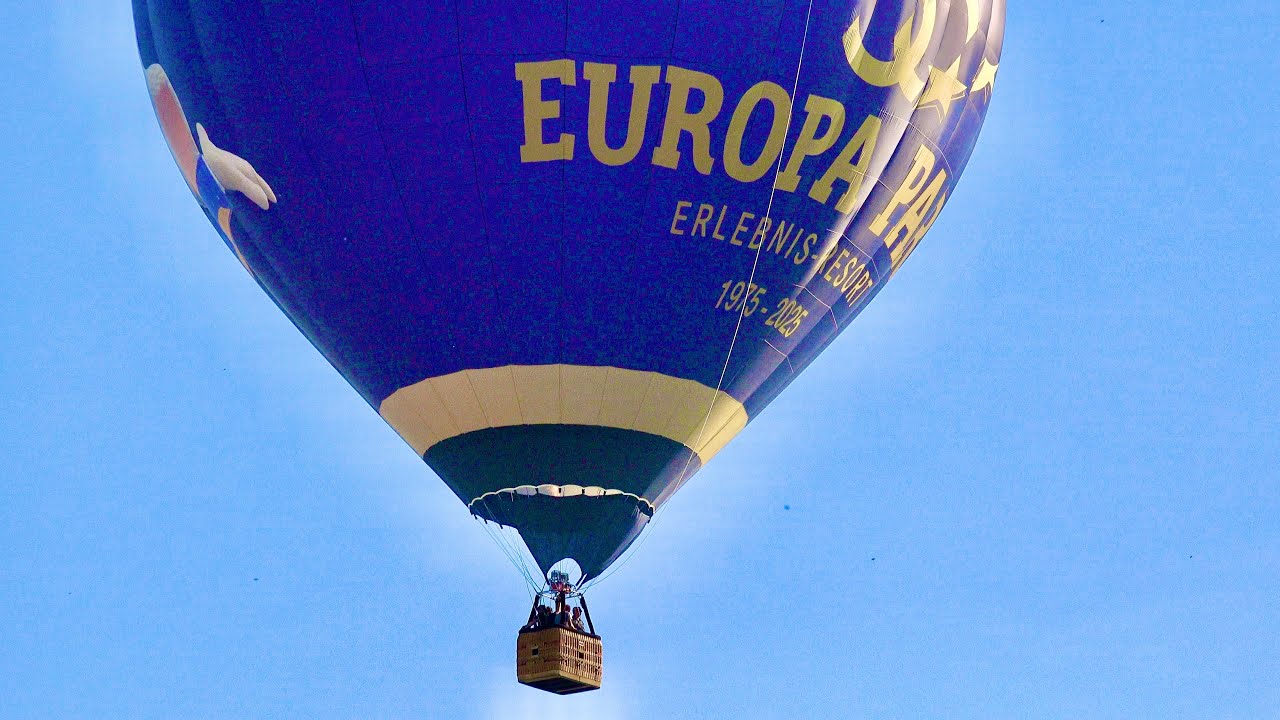 🇪🇺 EUROPA-PARK Ballonfestival 2025 / Starts vom 01. Mai 4K Video