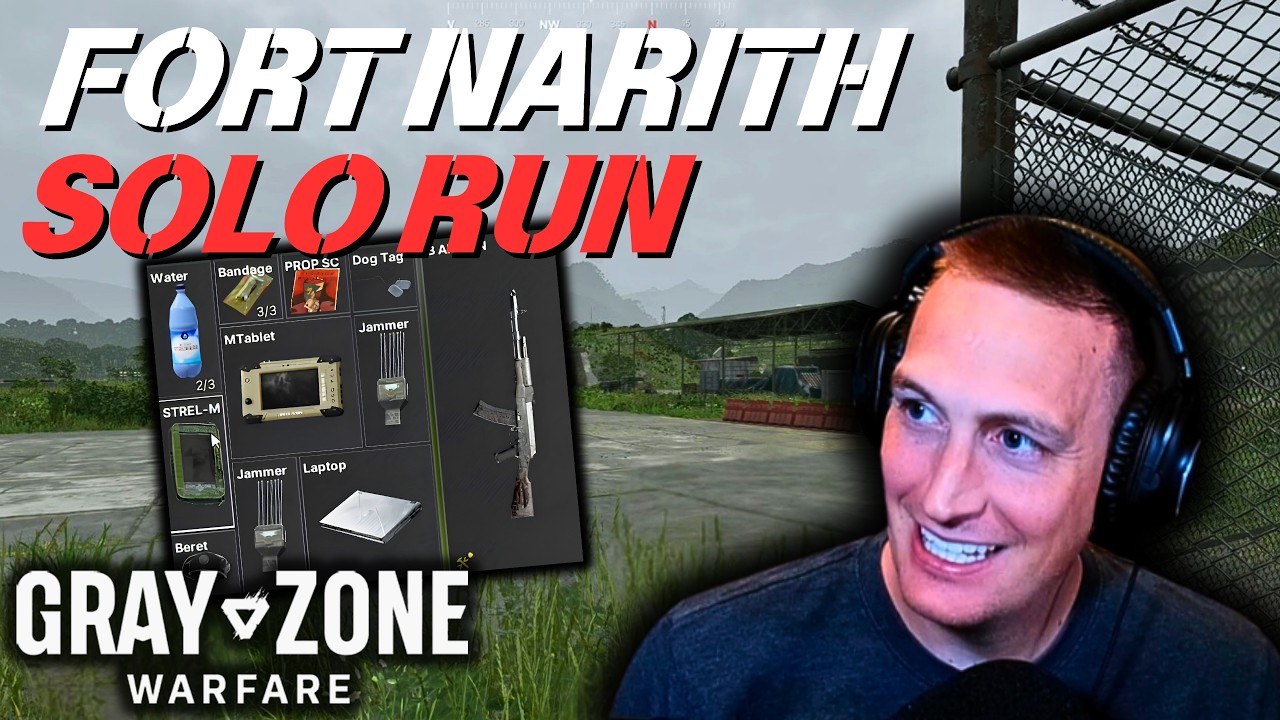 AI Improvement at Fort Narith | Solo Run | Gray Zone Warfare Gameplay