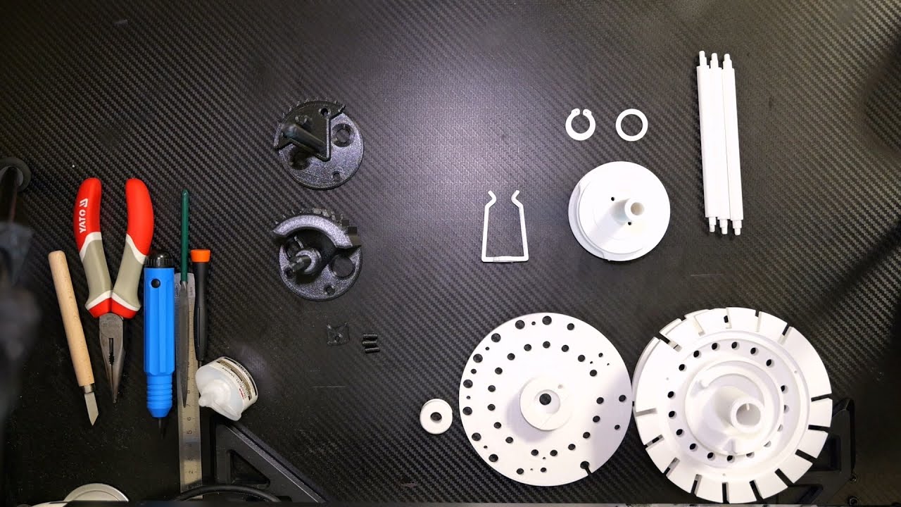 3D printing CURTA Calculator Assembly instruction