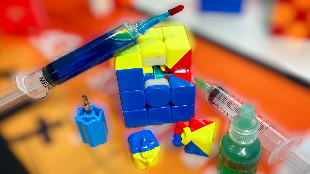 Moyu MFJS Meilong Magnetic 3x3 Set-Up And Lube