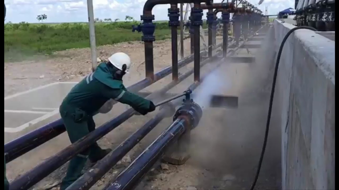 flushing of piping system