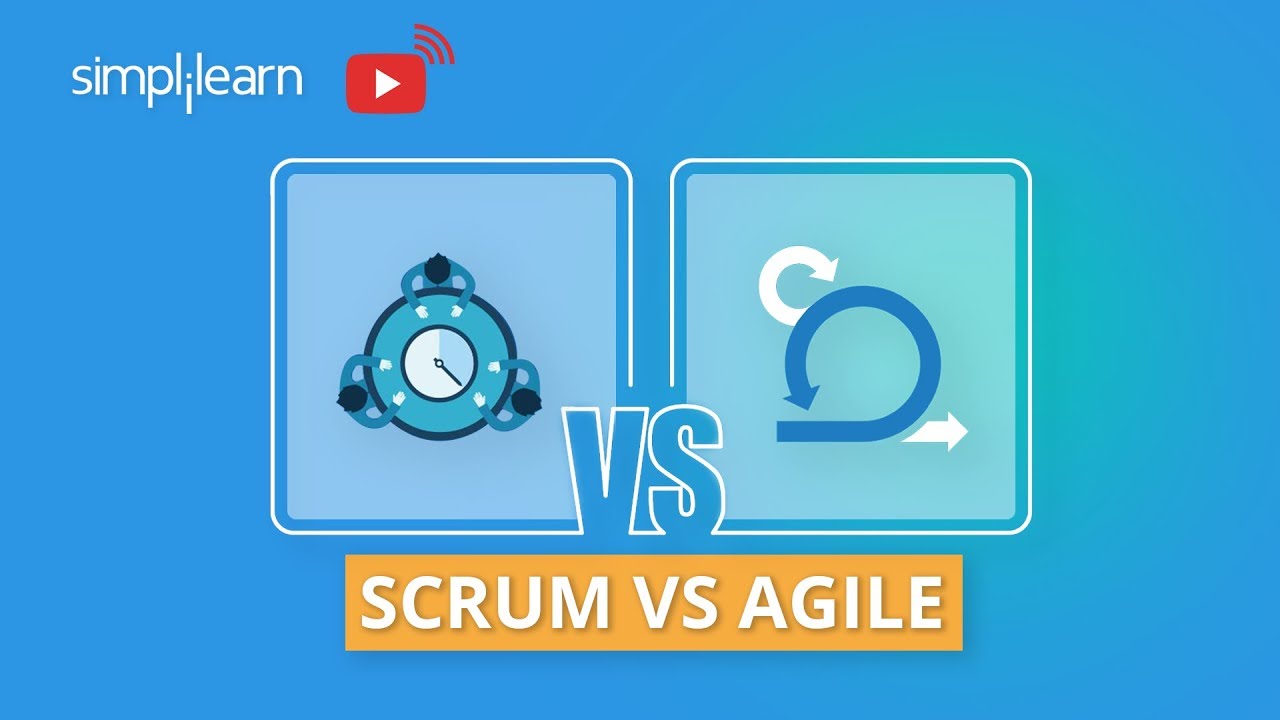 Scrum vs Agile | Scrum And Agile Difference | Agile Scrum Master Training | Simplilearn