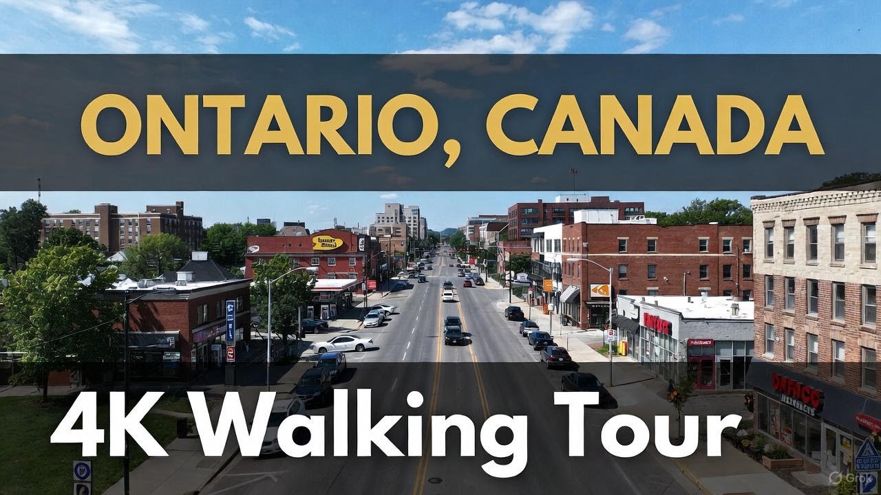 Highbury Avenue North and Cheapside Street - London, ON - 4K Walking Tour
