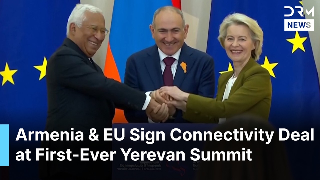 FULL VIDEO: Armenia and EU Sign Historic Connectivity Deal at First-Ever Yerevan Summit | AC1B