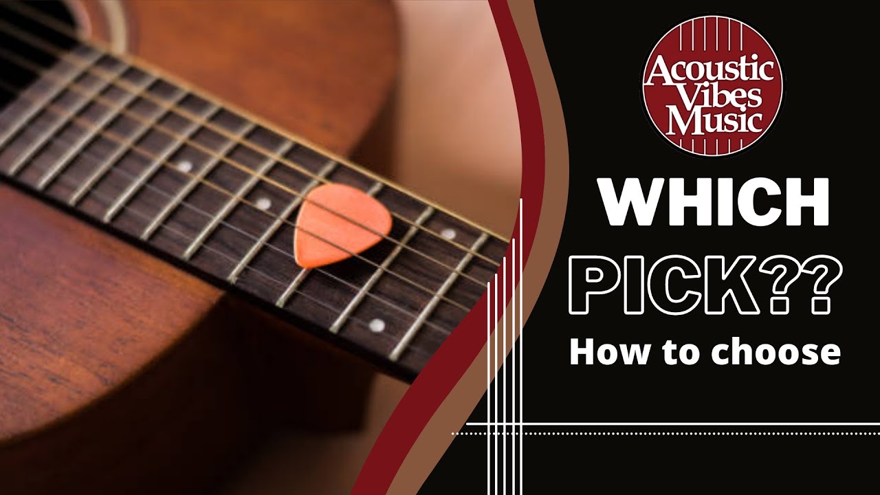 ★ How to Choose Your Guitar Pick ★ [Pick thickness and Tips to Choose]