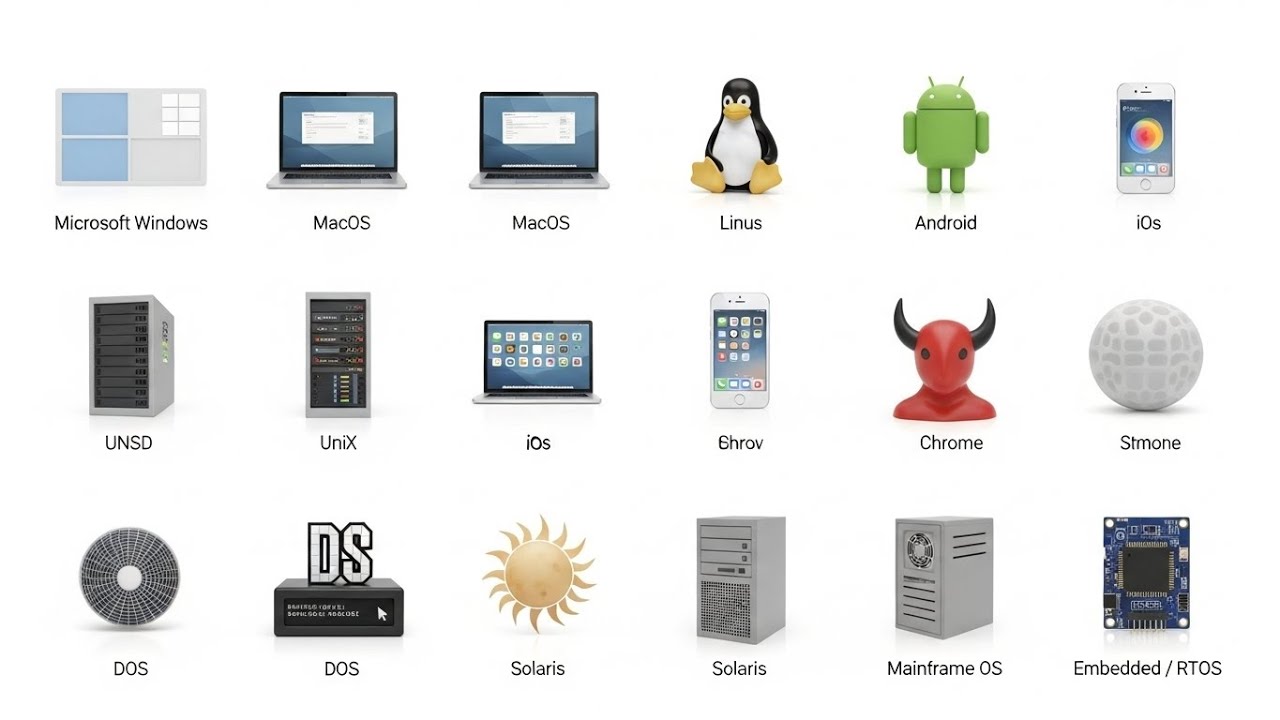 Every Operating System Explained in 11 Minutes - Logic Studio