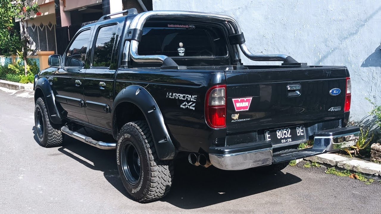 FORD RANGER HURRICANE DOUBLE CABIN  2.5 L-TDI (4x4) AT '2004' iof #AUTOMOTIVE