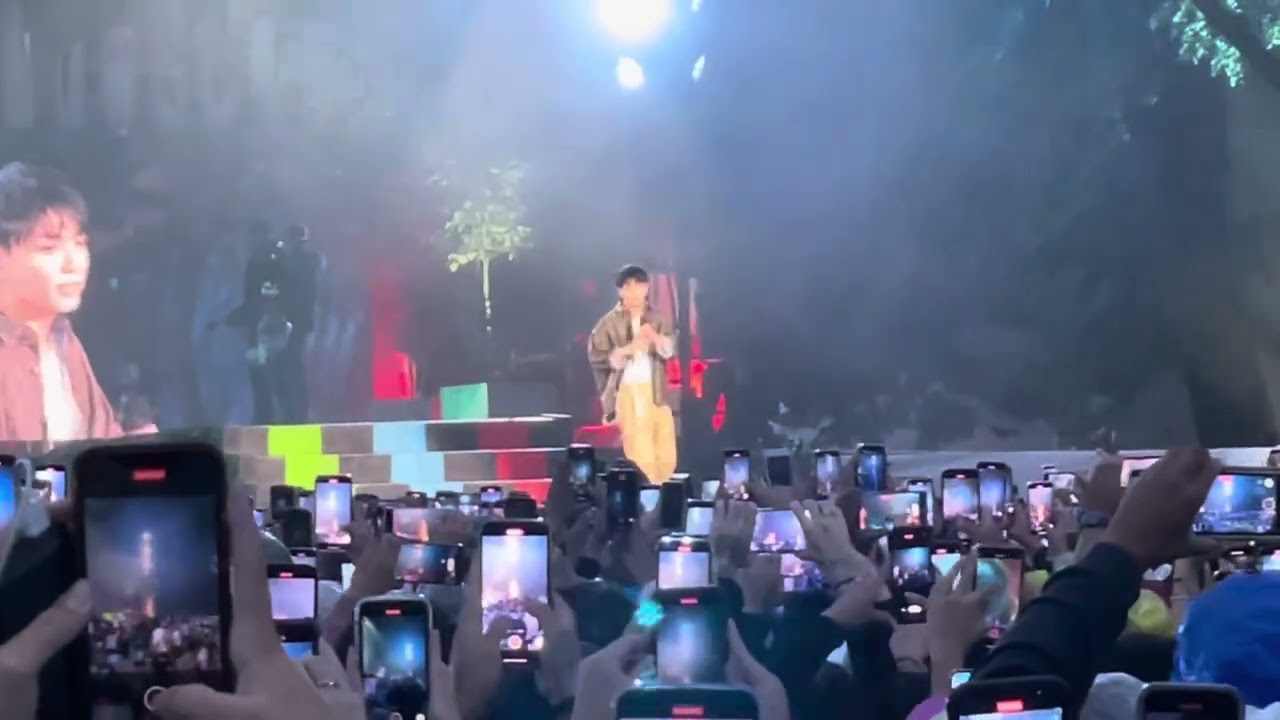 Jung Kook BTS at Global Citizen Festival in Central Park NYC