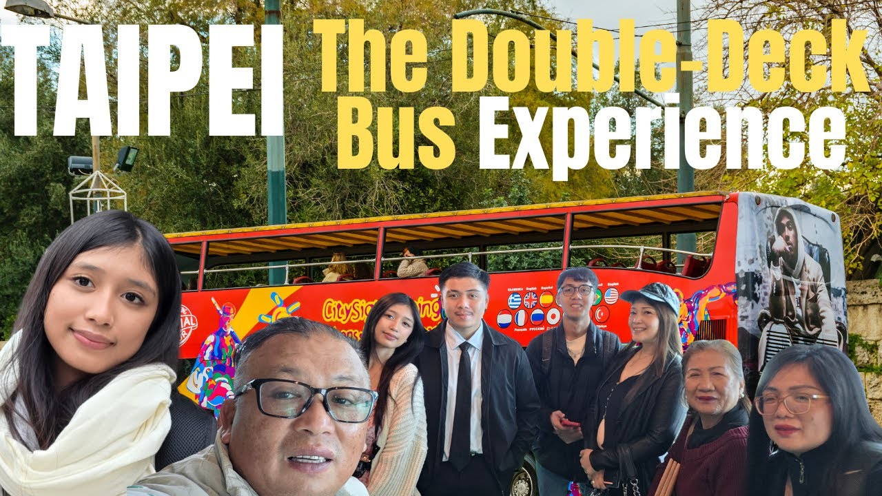 Seeing Taipei from Above: The Double-Deck Bus Experience - TAIWAN TOUR