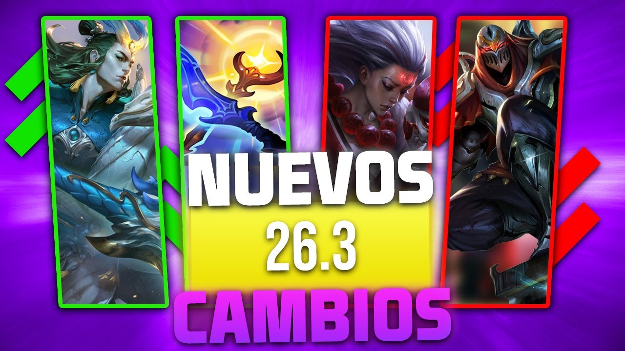 Rework de Mel, Zaahen Jungla y Cambio de Meta - Parche 26.3