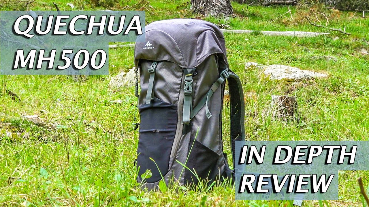 Обзор треккингового рюкзака QUECHUA MH500 20L | Легкий и недорогой с дышащей спиной