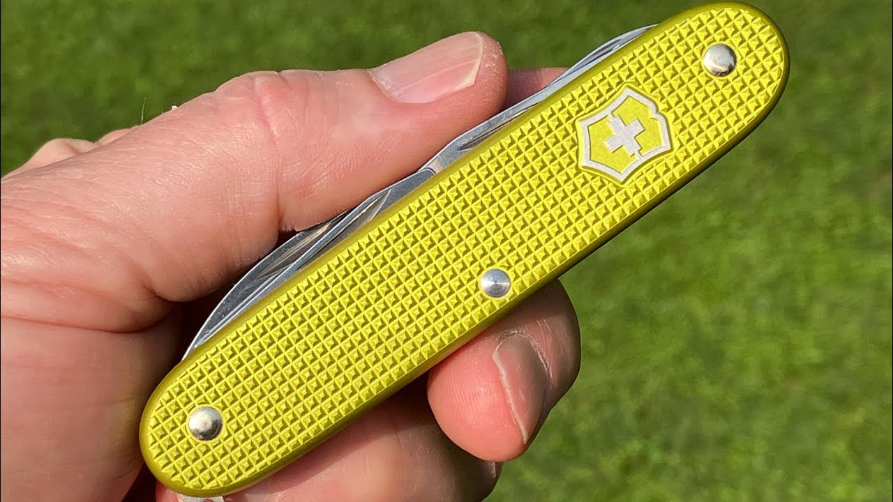 Victorinox Alox 2023 Limited Edition — ⚡️Pioneer X в цвете «Электрический жёлтый»⚡️