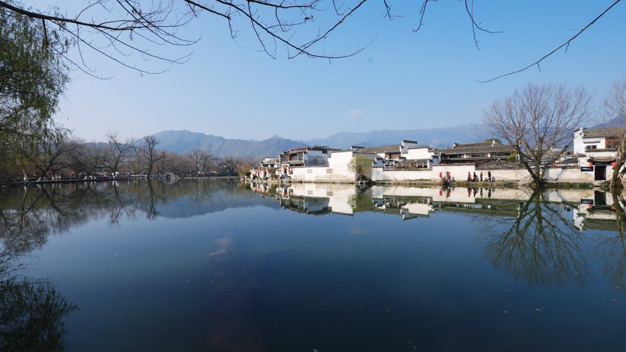 漫步“中国画里乡村”，安徽黄山宏村 | 云旅游 | 第一视角 | 4K