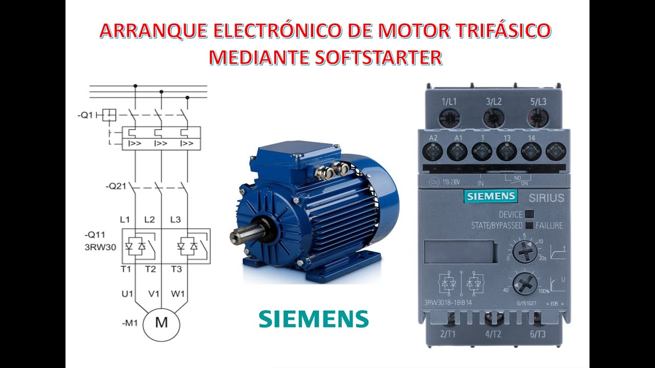 SOFTSTARTER: ARRANQUE ELECTRÓNICO DE MOTORES TRIFÁSICOS