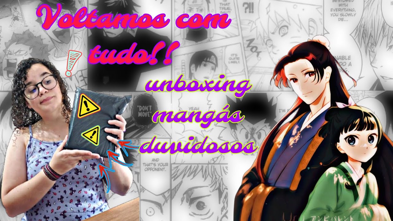 VOLTANDO COM TUDO... UNBOXING DUVIDOSO 👀👀