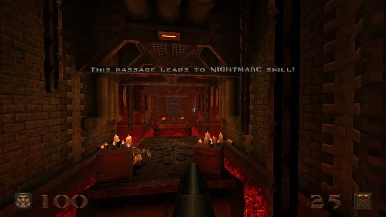 Quake - Dimension of the Machine - How to choose Nightmare skill