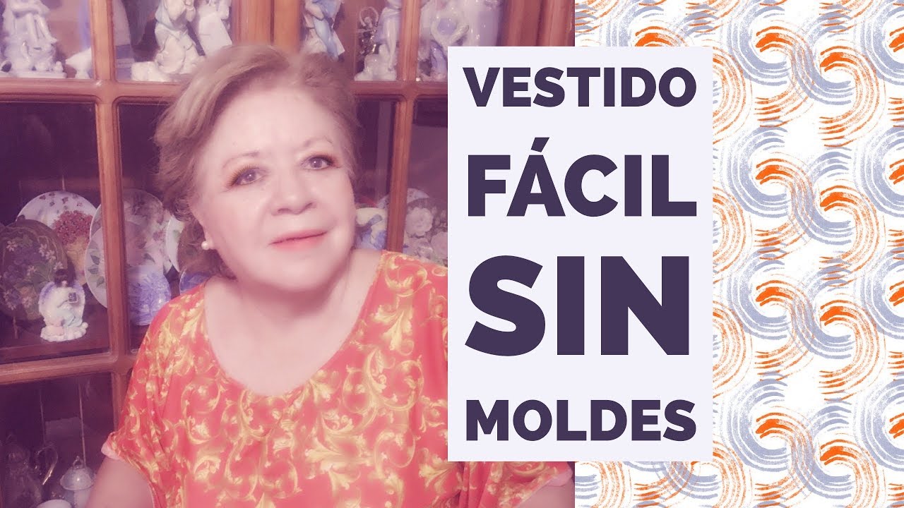 DIY - ASOMBROSO !!!!!! VESTIDO FACIL SIN MOLDES PARA FIESTA /// EASY DRESS WITHOUT MOLDS