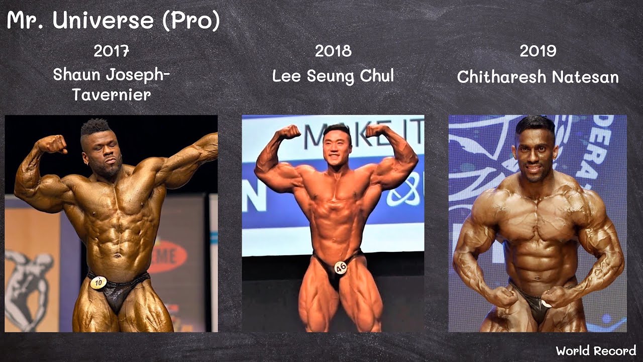 Professional Mr. Universe ( 1952 - 2019 )