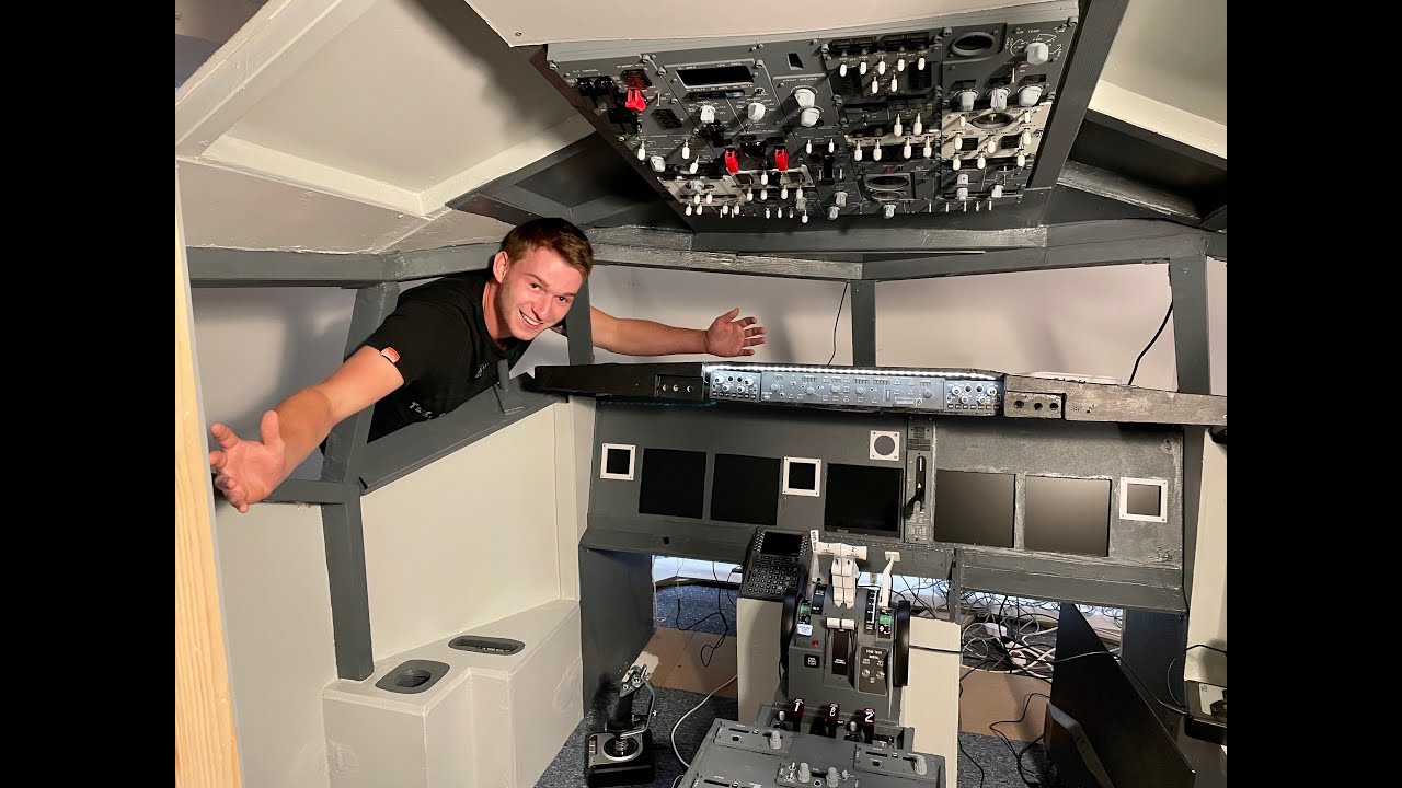 Bau eines Boeing 737-Flugsimulators Teil 1