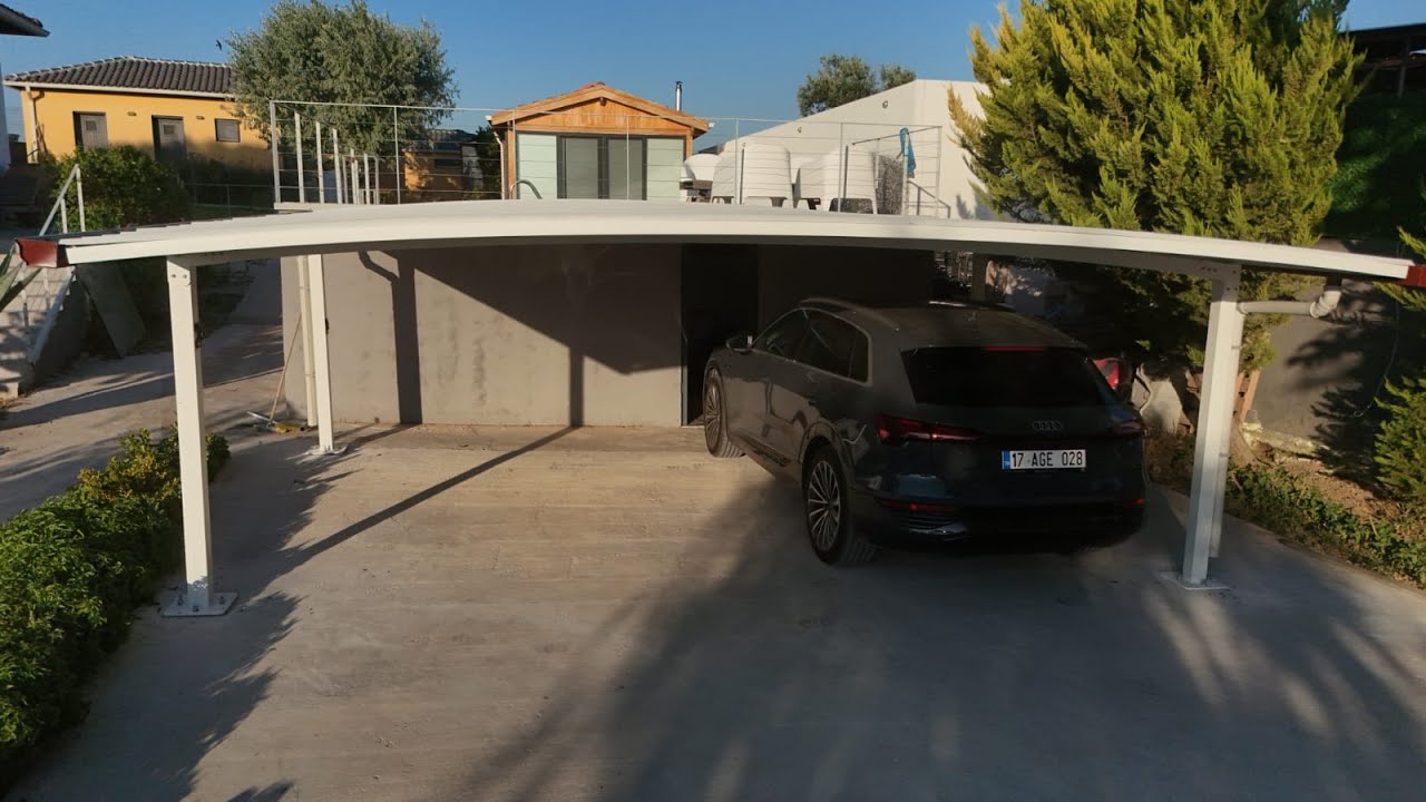2 Ara&ccedil;lık G&ouml;lgelik Sundurma Araba Garajı