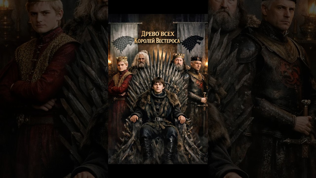 Древо всех королей Вестероса #реки #HBO #cinema #gameofthrones #serial