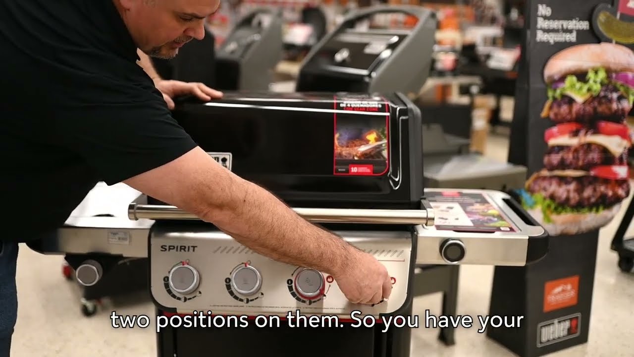 All New Weber Spirit grill line