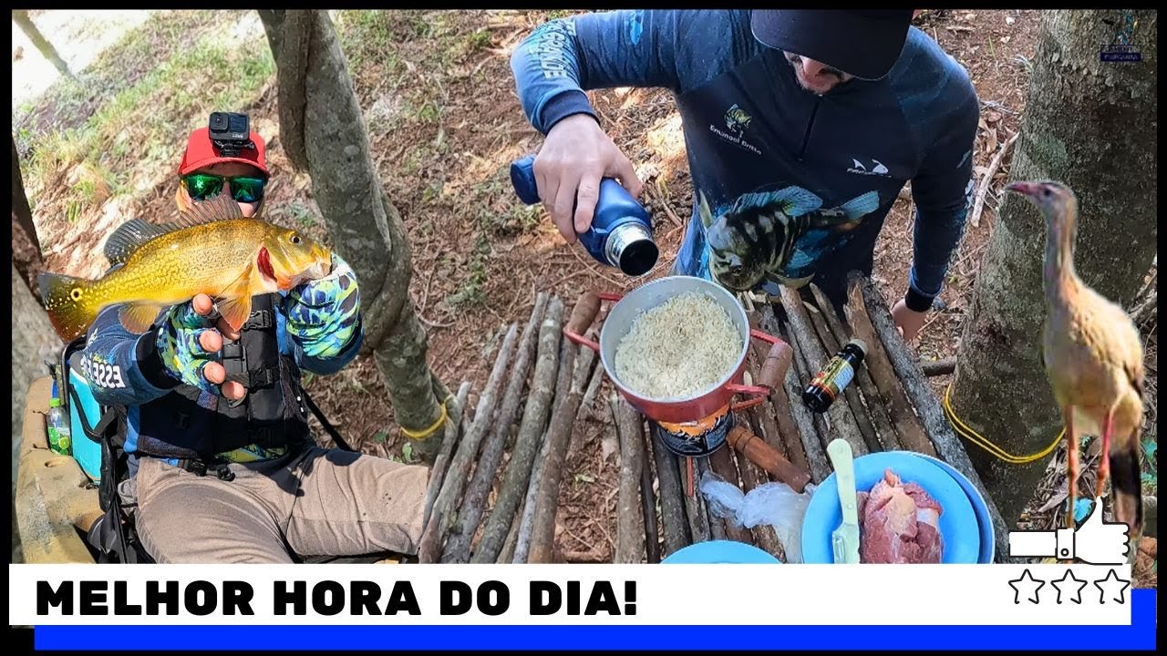 TEM PIRANHA NO CORUMBÁ IV? ALMOÇO DE LUXO NA PESCARIA #pescaria