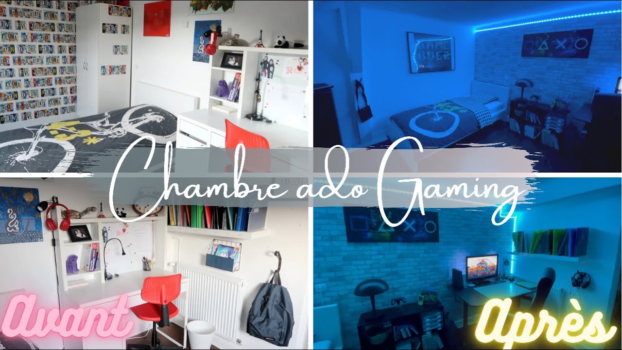 Room Tour Chambre Gaming: Travaux et Décoration