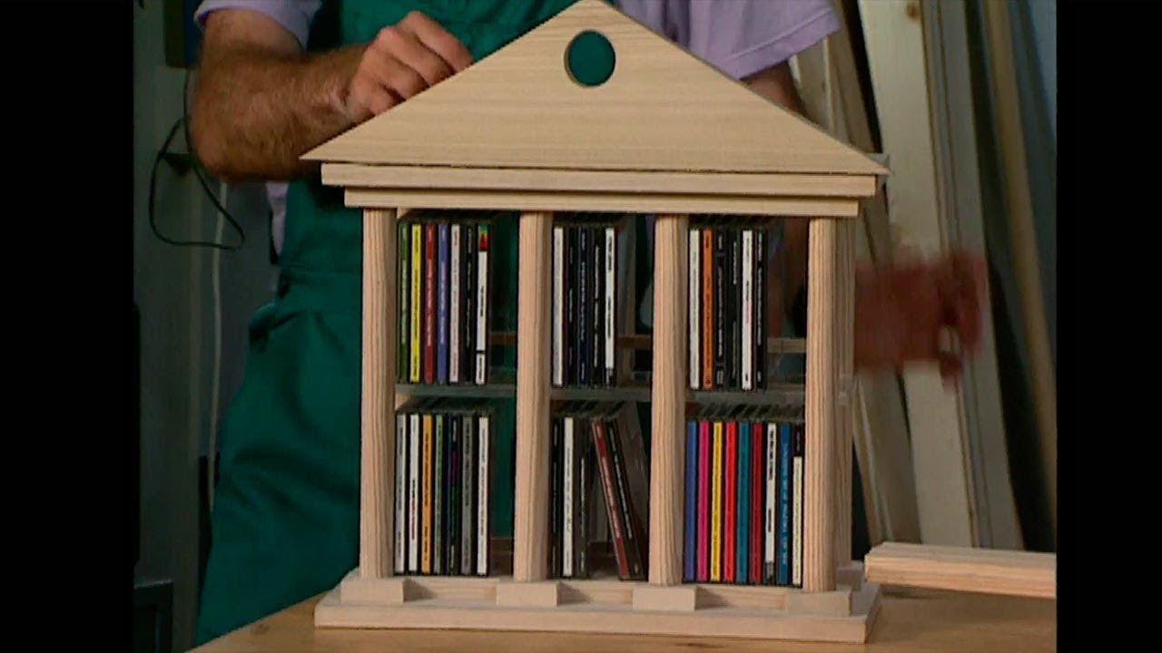 Cómo hacer un mueble para guardar los CDs - Programa completo - Bricomanía