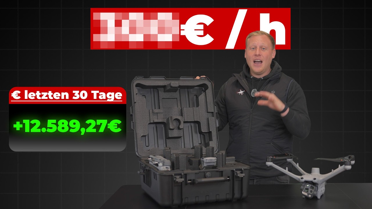 So VIEL verdienst du WIRKLICH als DROHNENDIENSTLEISTER!