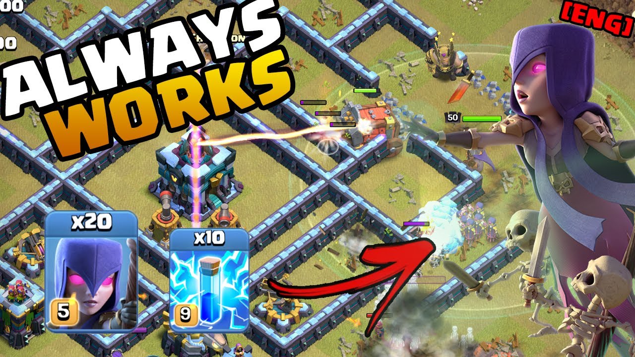 EASY and INSANELY STRONG | Mass Witches always works | #clashofclans