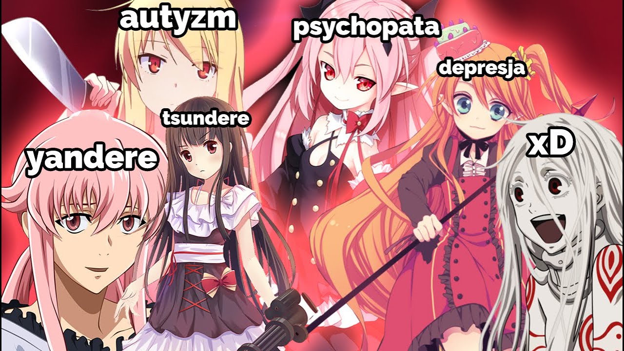 Choroby psychiczne w anime