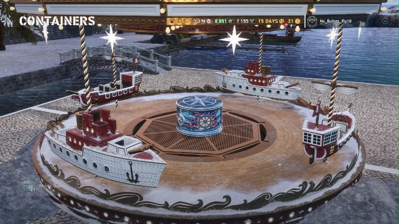 World of Warships: Legends opening 21 mystic boxes and 1 mystic chest