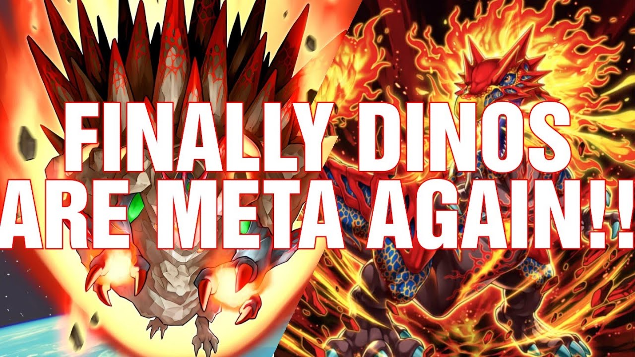 NEW JURRAC/DINOSAUR DECK PROFILE!! DINO BEST DECK!!🔥🔥🦖🦖