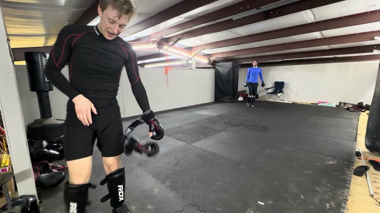 Ryan and Colin Sparring 2/27/26