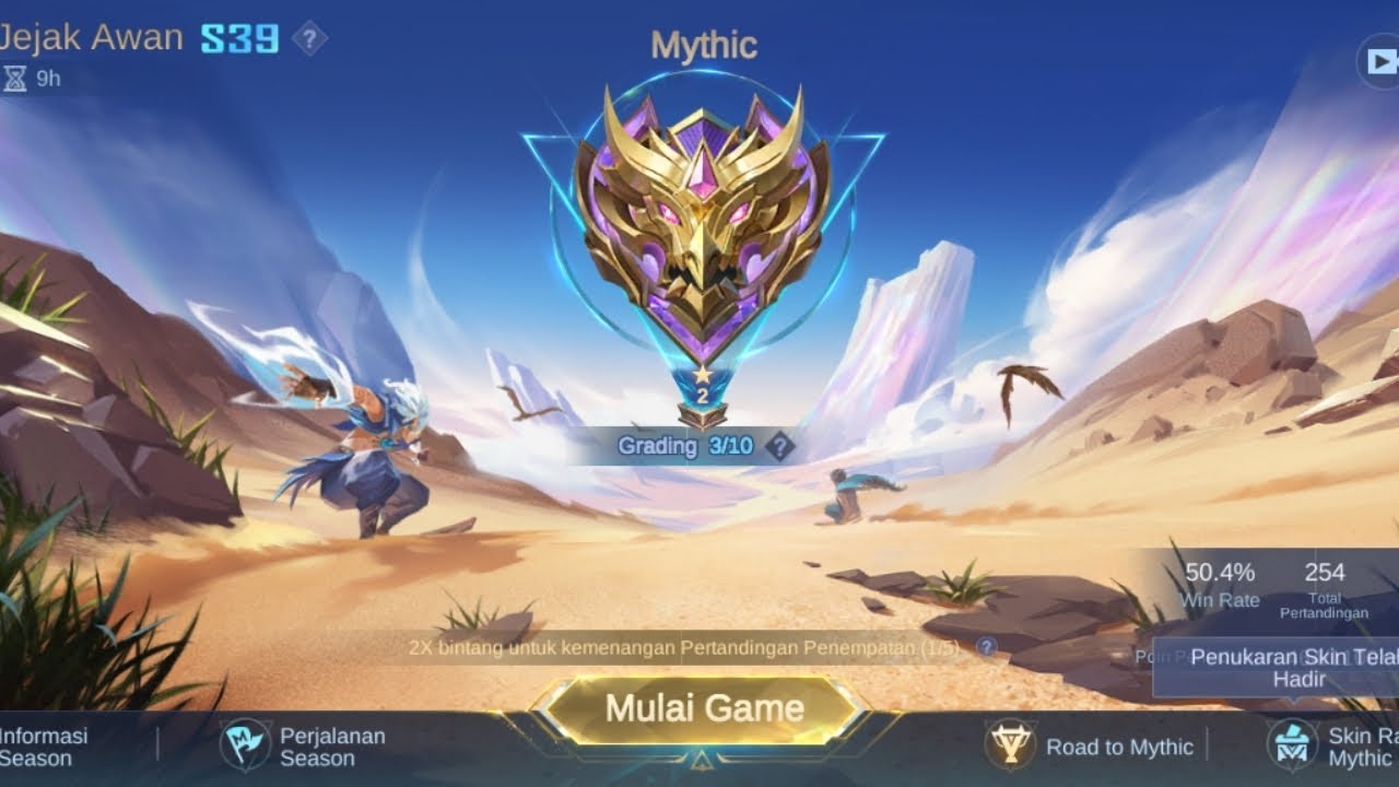 Pertama Kali Maen Di Mythic