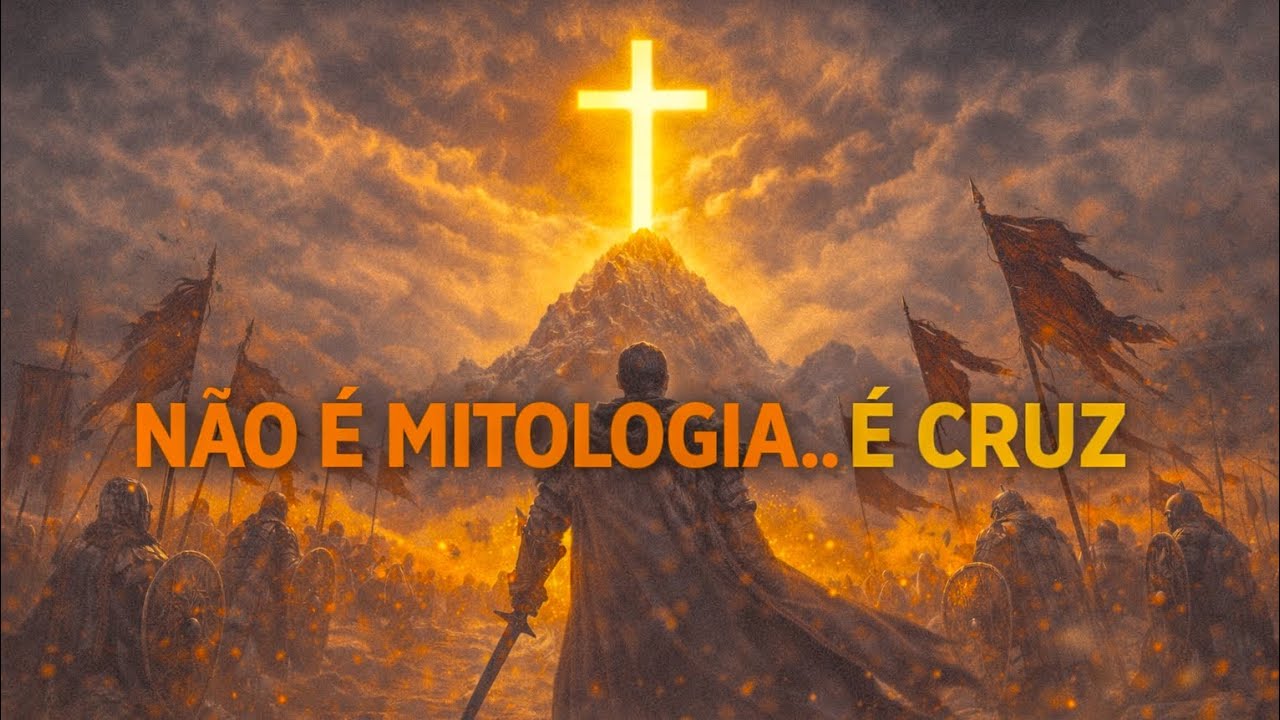 “NÃO É MITOLOGIA… É CRUZ | Mensagem Cristã Forte” 