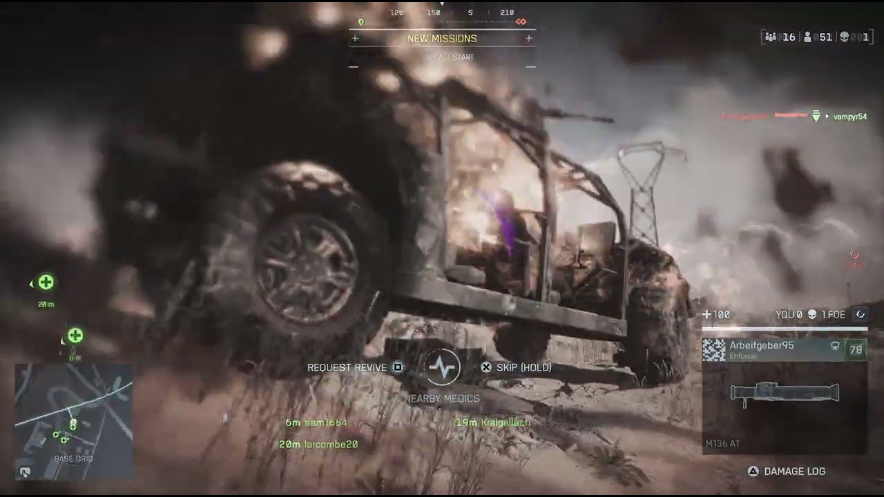Battlefield 6 REDSEC Fun Run witn intense Gassy Finalé!