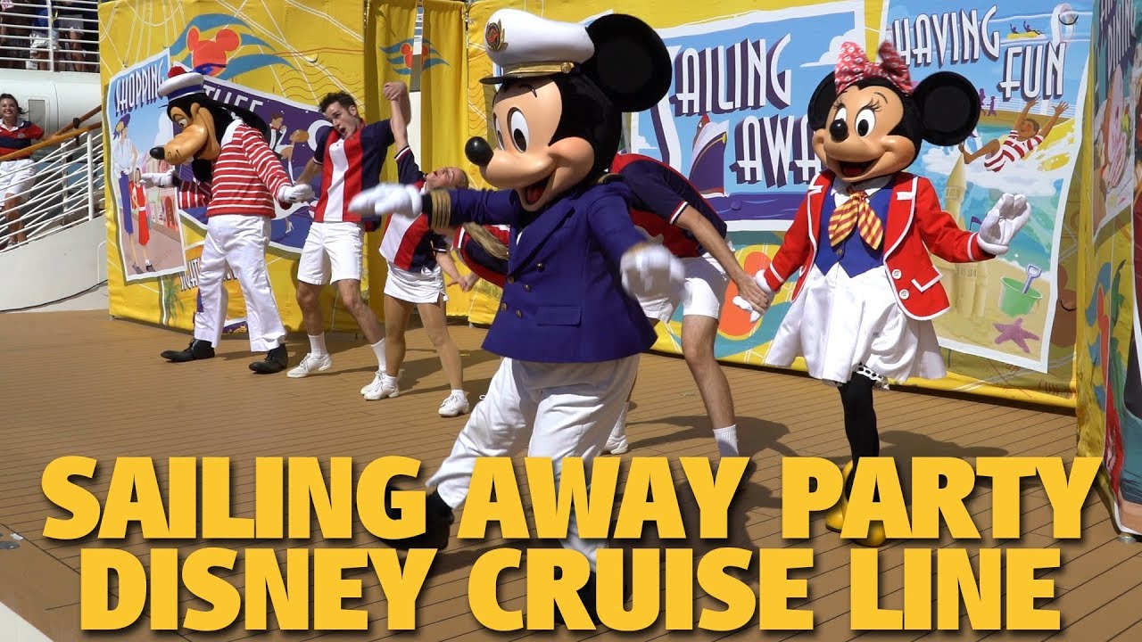 Sailing Away Deck Party | Disney Cruise Line