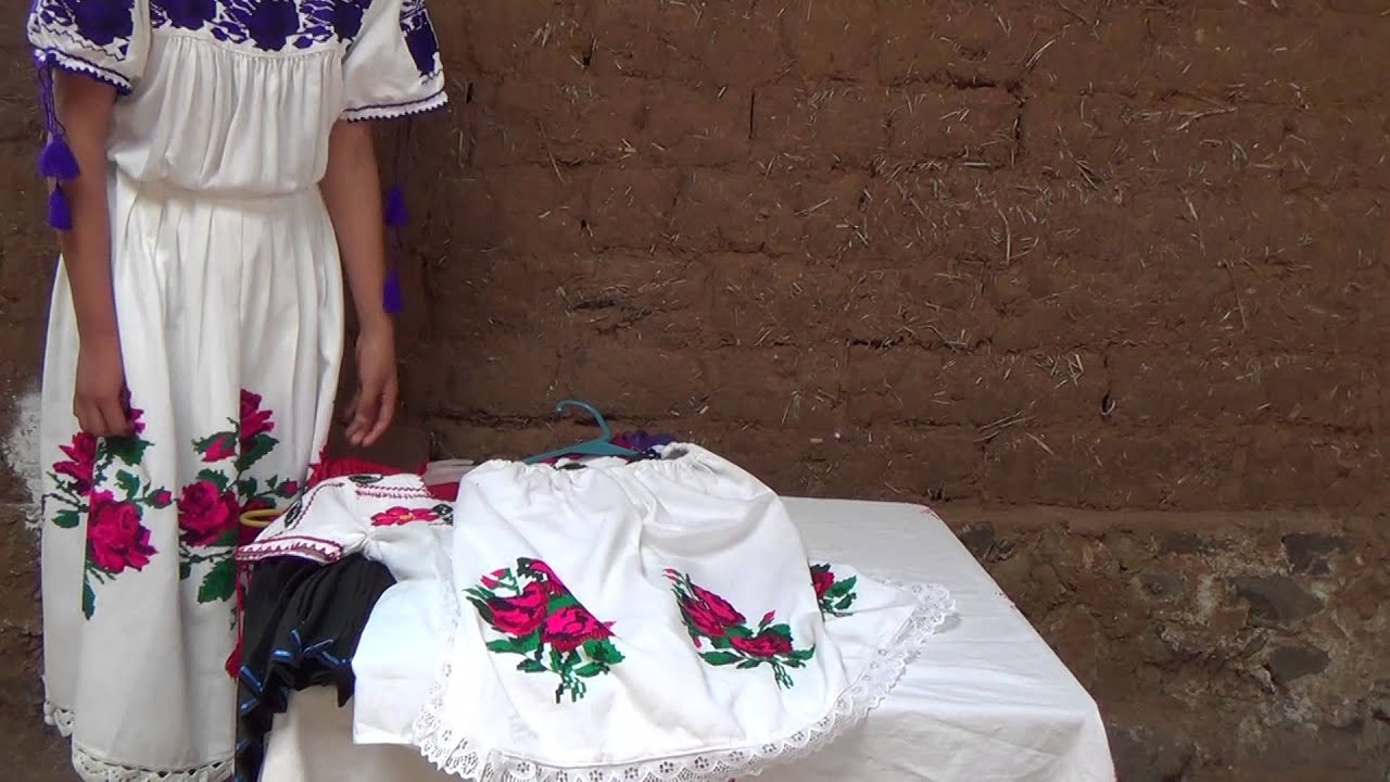 PARTES QUE CONFORMAN EL TRAJE TIPICO DE LA REGION LACUSTRE DE MICHOACAN