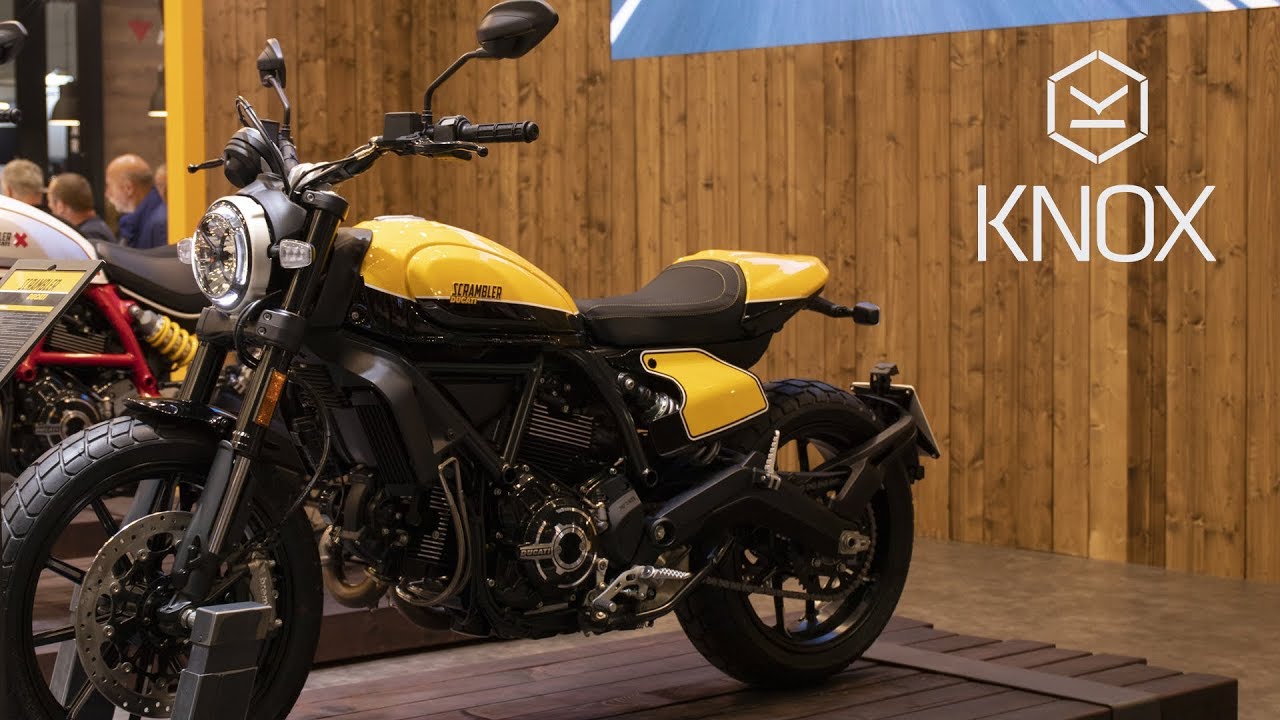 Ducati Scrambler 2019 Cafe Racer - Full Throttle - Icon | Knox