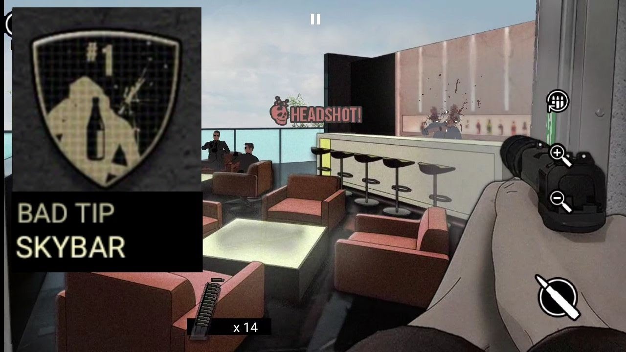 Lonewolf - Skybar bartender first with 9mm