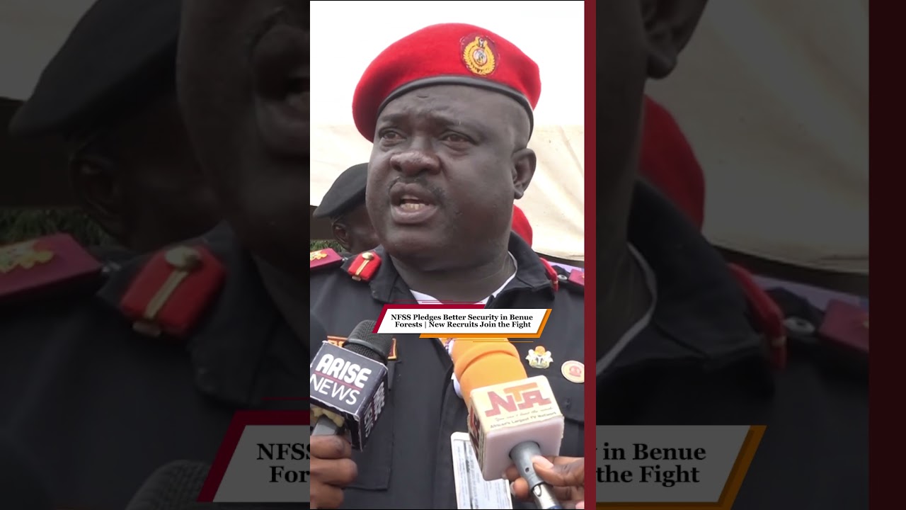 NFSS Pledges Better Security in Benue Forests | New Recruits Join the Fight.