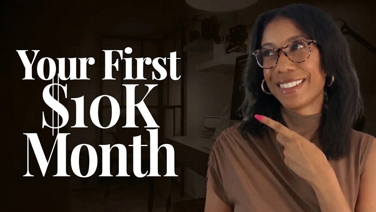 How I Hit My First $10K Month In Business (And How You Can Too)