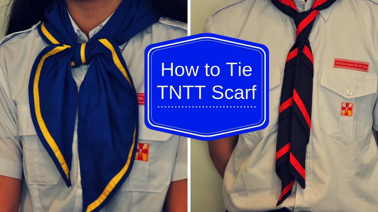 How to Tie TNTT Scarf