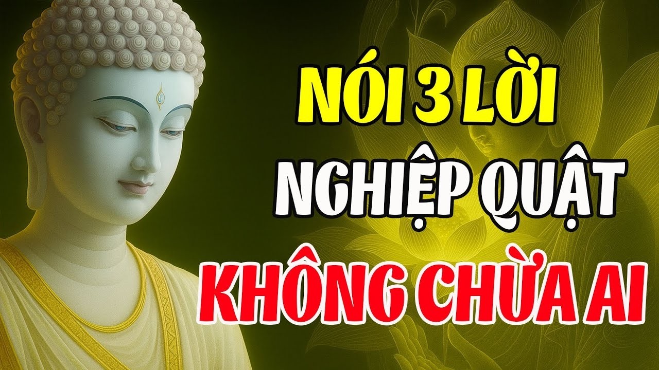 Nói 3 Lời Này, Nghiệp Quật Không Chừa Một Ai – Phật Dạy Rất Rõ